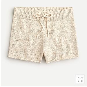 Drawstring sweater short